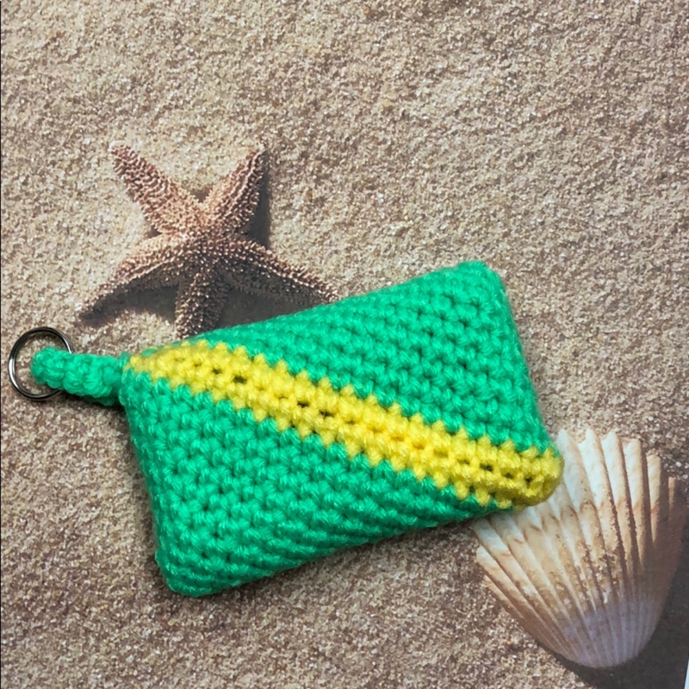 Nitrox scuba dive flag travel tissue pouch gift
